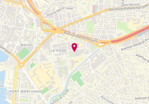 Plan de DRIDI Mohamed Ali, 156 Rue Jean Baptiste Lulli, 83000 Toulon