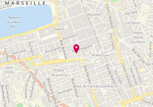 Plan de Borifer, 9 Rue Gustave Ricard, 13006 Marseille