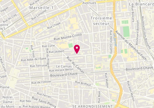 Plan de CAPOZZO Gilbert, 141 Et
143 Rue Abbe de l'Epee, 13005 Marseille