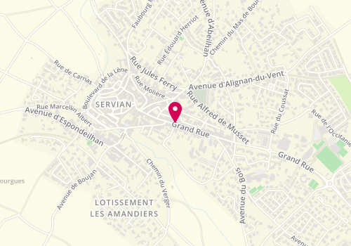 Plan de A2Mb Languedoc, 41 Grand Rue, 34290 Servian