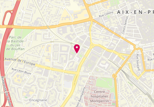 Plan de CHABBI Ali, Residence Li-Passeroun Bt 5 Appt 3865
150 Avenue Gaston Berger, 13090 Aix-en-Provence
