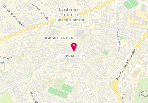 Plan de BELFERADJI Nourreddine, 19 Place Pradettes, 31100 Toulouse