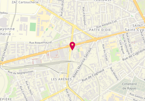 Plan de Coursiers et Compagnie, 52 Boulevard Gabriel Koenigs, 31300 Toulouse
