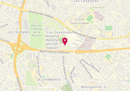 Plan de EL HILALI Mostafa, Residence du Lac
57 Rue Arnault Peyre, 34080 Montpellier
