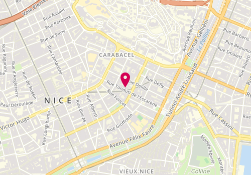 Plan de Alu Glace Service, 26 Rue Tonduti de l'Escarène, 06000 Nice