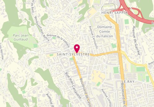 Plan de GARCIA Christian, le Saint Sylvestre
41 Boulevard Jean Behra, 06100 Nice
