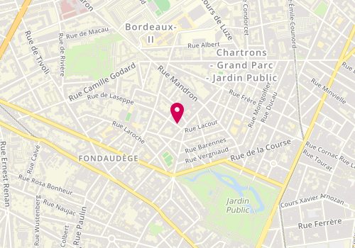 Plan de Abaca Serrurier Vitrier, 3 Rue de Laseppe, 33000 Bordeaux