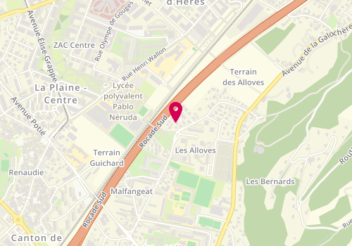 Plan de MASCIAVE Albert, 18 Rue Jacques Brel, 38400 Saint-Martin-d'Hères
