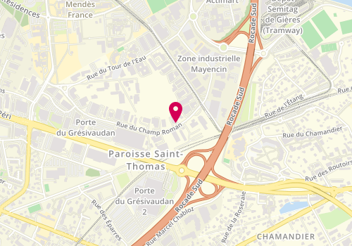Plan de Etablissements Marillat Philippe, 49 Rue du Champ Roman, 38400 Saint-Martin-d'Hères