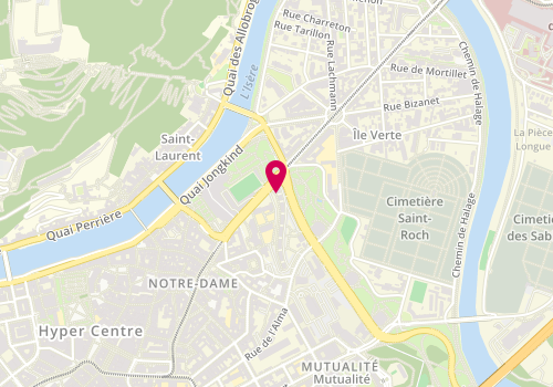 Plan de TAVITIAN Jean, 4 Boulevard Marechal Leclerc, 38000 Grenoble