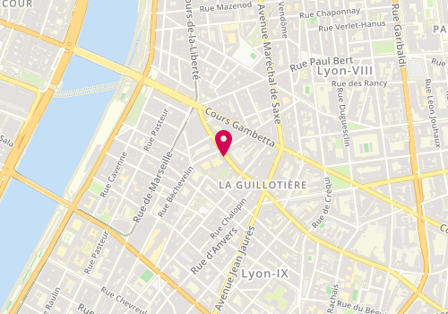 Plan de LANDRON Guillaume, 26 Grande Rue de la Guillotiere, 69007 Lyon