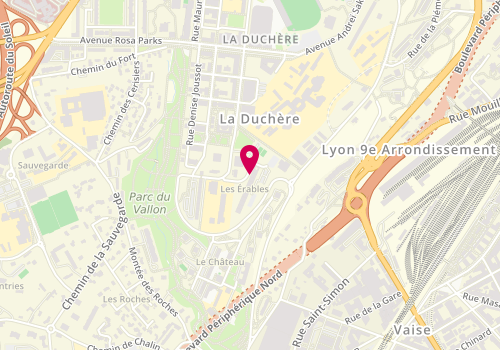 Plan de Mvm, 251 Rue des Erables, 69009 Lyon
