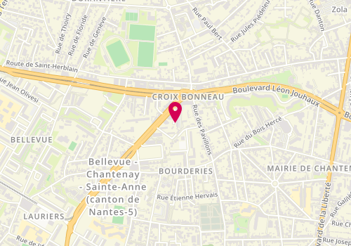 Plan de JULIOT Pascal, 5 Rue Benjamin Delessert, 44100 Nantes