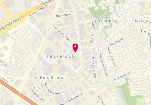 Plan de 3S Ouvertures, Cs73365
1 Rue du Benelux, 44300 Nantes