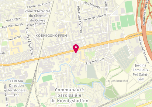 Plan de JanPol Fenetre, 1 Rue du Schnokeloch, 67200 Strasbourg