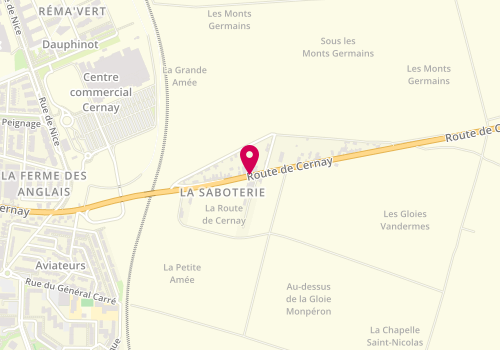 Plan de Entreprise Fontaine, 119 Route de Cernay, 51100 Reims